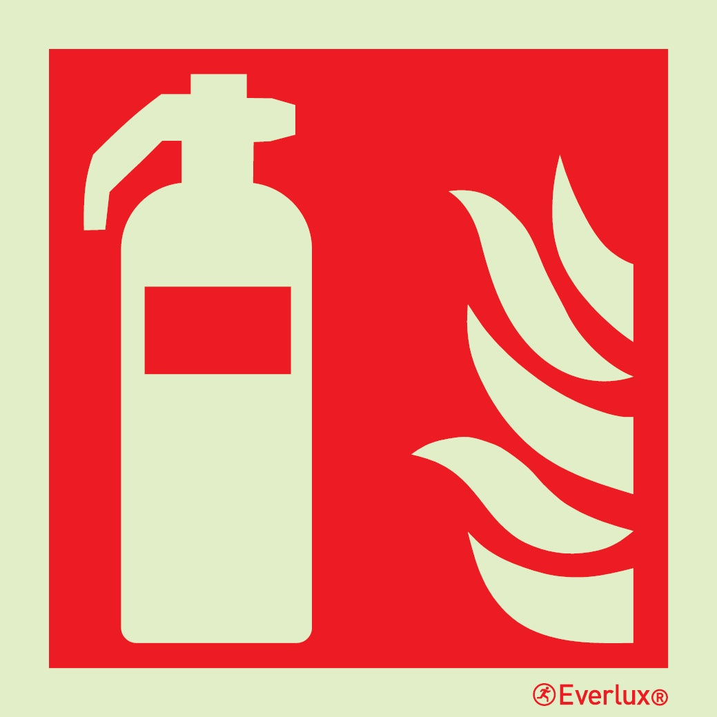 Brandschutzzeichen Feuerlöscher