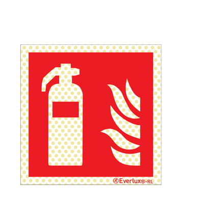 Brandschutzzeichen Reflektierend